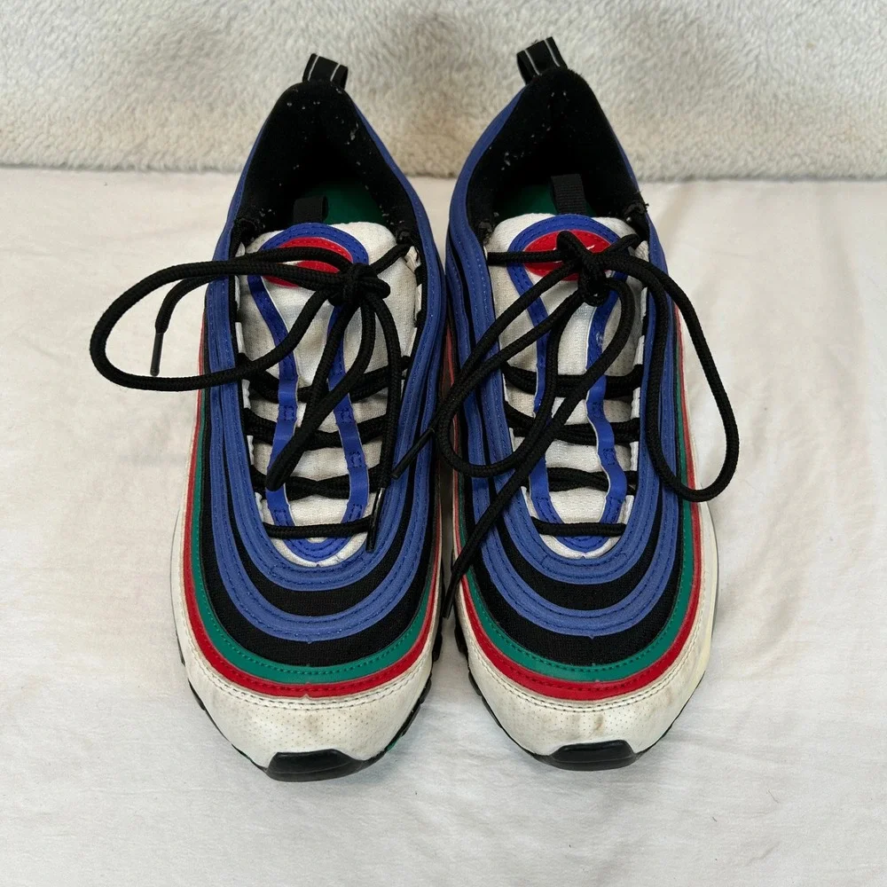Nike Air Max 97 Sneakers Multi Color CW7013-001 Size Youth 5.5Y